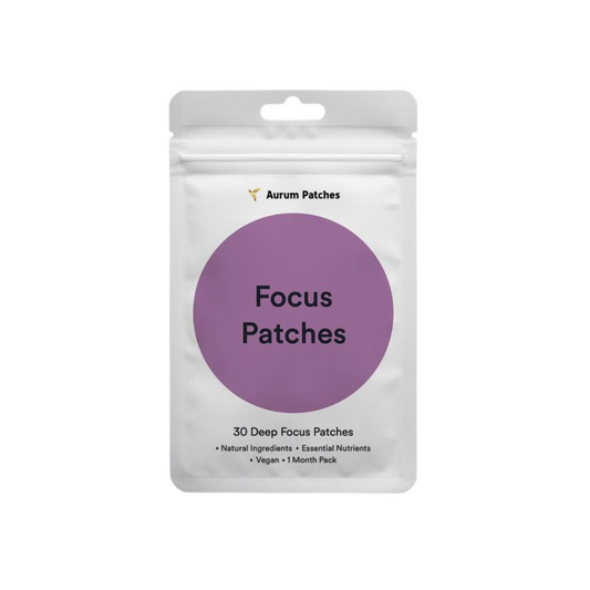 Focus Patches | Concentration, Clarity & Productivity